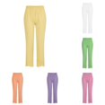 thumbnail image 1 of Tanghaowl Women's Pants, s Women's Casual Pants |Casual Trousers for Women with Relaxed Fit and Easy Comfort Yellow XXXL, 1 of 9