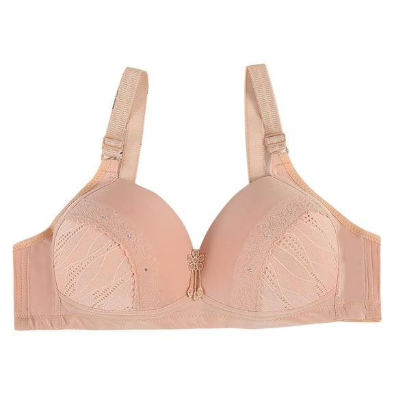 Tanghaowl Women's Underwear Push Up No Steel Ring Comfort Adjustable Bra Wireless Bras for Women Pack