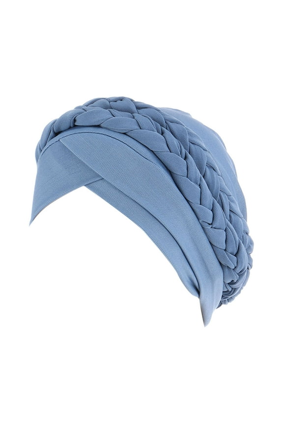 Womens Hat Chemo Cancer Head Hat Cap Ethnic Bohemian -Tied Braid Hair Cover Wrap Turban Headwear Developer Cap