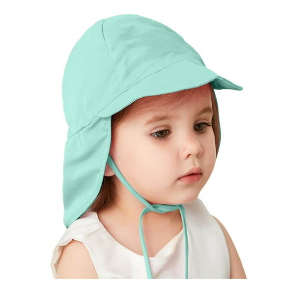 Tanghaowl Womens Hat Children's Summer New Outdoor Breathable Travel Cute Sun Quick Drying Baby Sun Hat Hat with Ear Cover