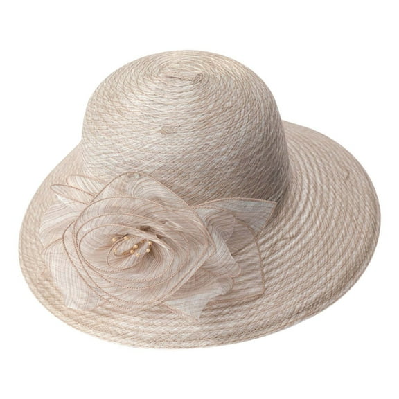 Tanghaowl Womens Hat Elegant Foldable Sun Hat For Women Summer Wide Brim Floppy Beach Hat With – Lightweight And Breathable Ladies' Gardening And Fishing Bucket Cap Fisherman Hat