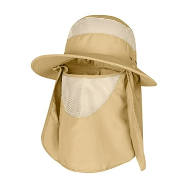Tanghaowl Womens Hat Men And Womens Summer Sun Hat Wide Brim Outdoor Hat Foldable Ponytail Bucket Cap For Beach Fishing Hiking Bucket Hat Summer