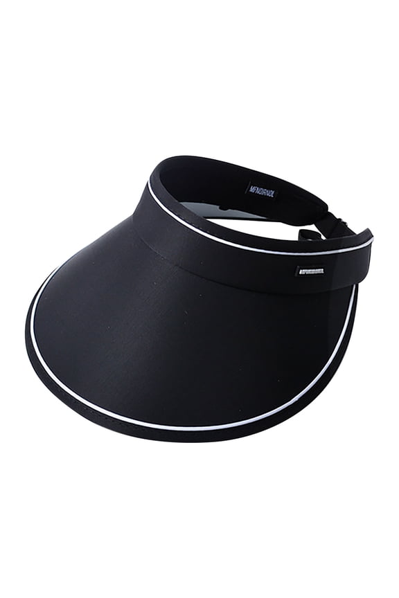 Womens Hat Women Solid Color Wide Brim Headband Style Sun Hat Outdoor Sun And Versatile Doors Hat