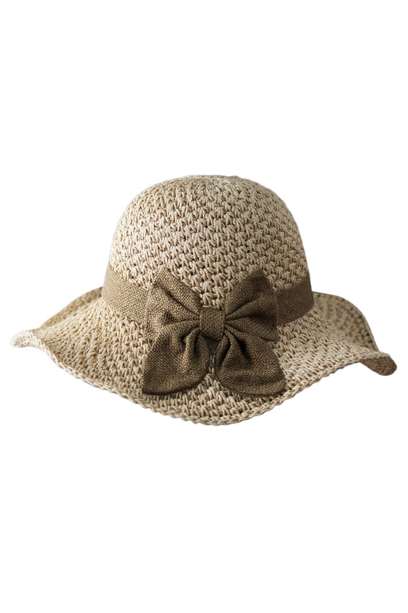 Womens Hat Women's Breathable Sun Shade Elegant Wide Brimmed Fisherman Hat Ladies Rain Hat