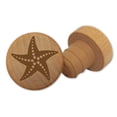 thumbnail image 1 of Tangico 99352 WineO Starfish Wine Stopper, Wood, 1 of 1