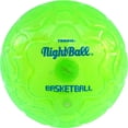 thumbnail image 1 of Tangle 12857 Night Ball Basketball, Electric Green, 1 of 4