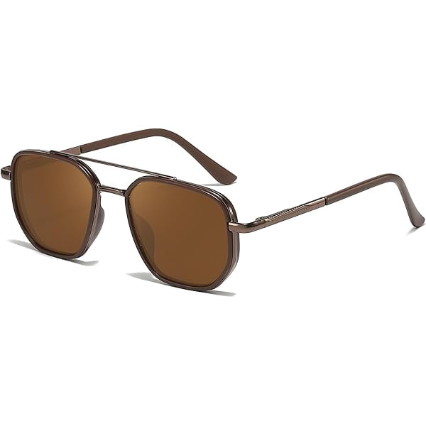 Tangle Free Aviator Sunglasses for Women Square Frame With  display picture 3