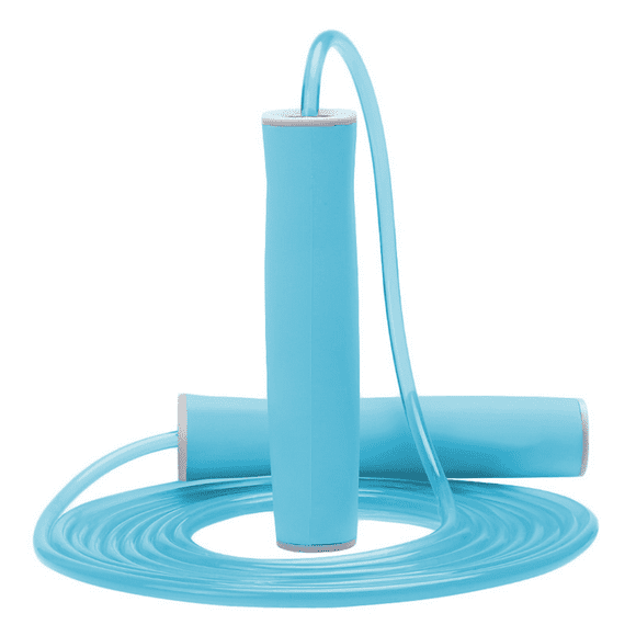 Tangle-Free with Ball Bearing Speed Skipping Rope Cable, Adjustable , with Memory Foam Handles