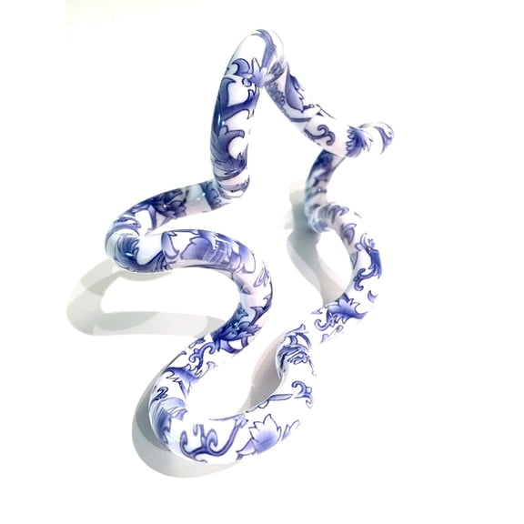 Tangle Jr. Artist Series Blue/White
