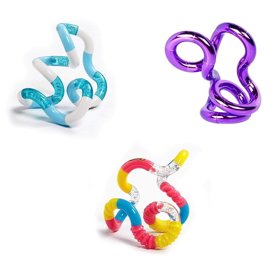 Tangle Jr. Brain Tools Combo ~ Classic Textured Metallics by Tangle