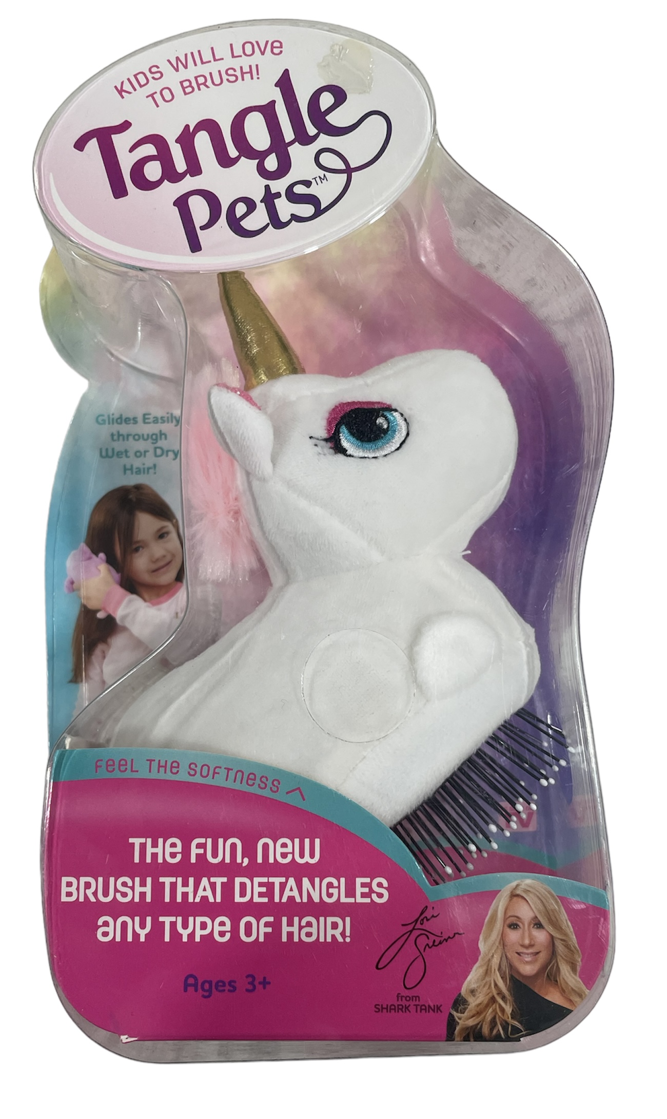Tangle Pets Brush, Choose Sparkles the Unicorn