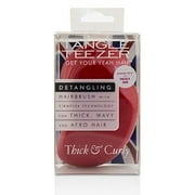 Tangle Teezer Thick & Curly Detangling Hairbrush - Salsa Red