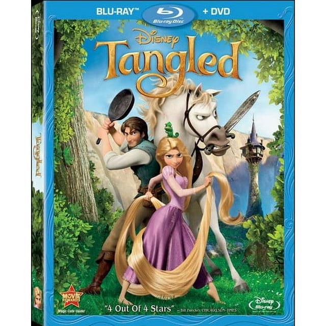 Tangled [2010] [Widescreen] [Blu-ray/DVD Combo] [O-Sleeve] (Blu-ray + DVD)