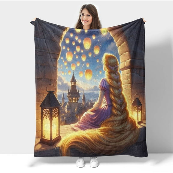 Tangled 40IN*30IN Blanket