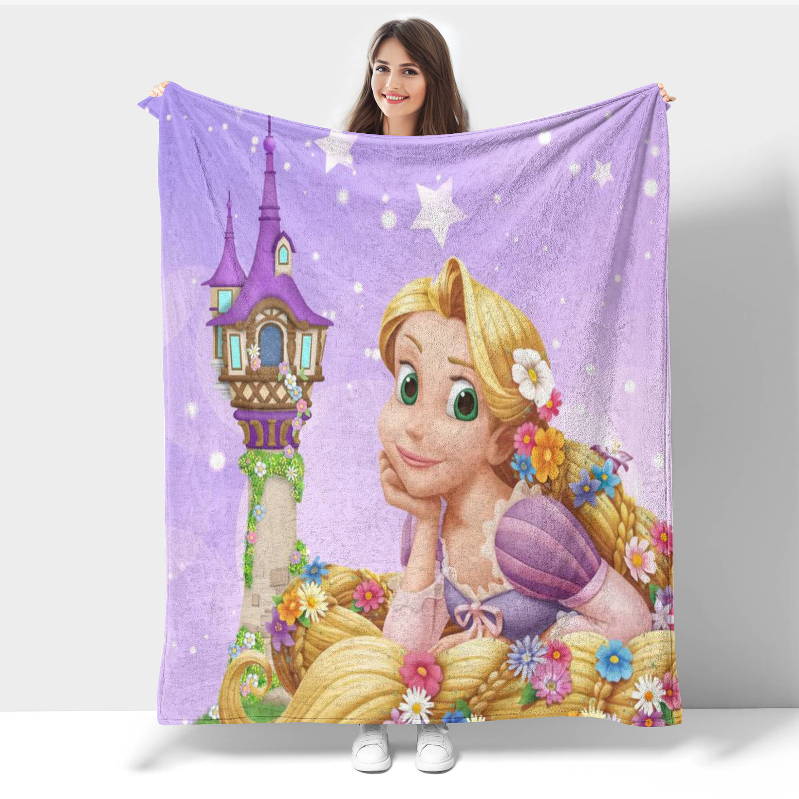 Tangled 50IN*40IN Blanket - Walmart.com