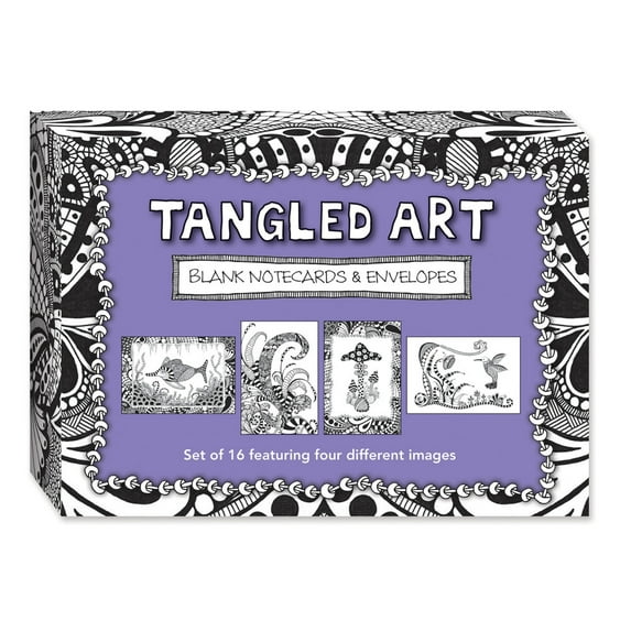 Tangled Art Blank Note Cards & Envelopes (Other)