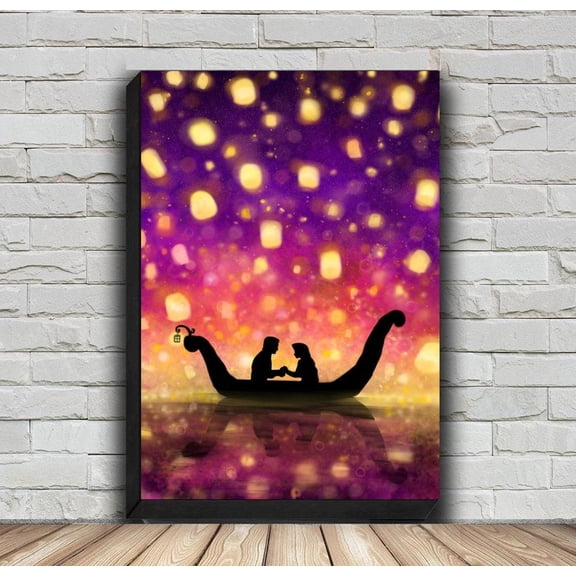 Tangled Movie Hd Wall Art For Home Decor, Unframed Poster