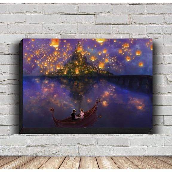 Tangled Movie Hd Wall Art For Home Decor, Unframed Poster