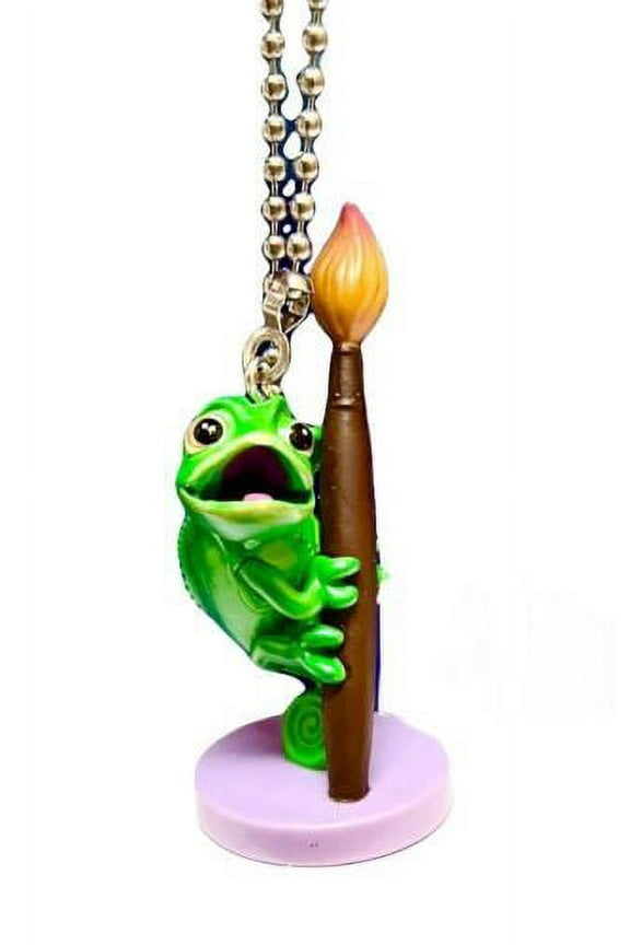 Tangled Pascal PVC Keychain Dangler Ornament Figure Figurine Rapunzel Charm New