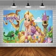 thumbnail image 1 of Tangled Princess Banner Poster Wall Decor Birthday Backdrop Background Party Supplies Taspestry, 1 of 5