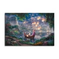 thumbnail image 1 of Tangled Princess Flynn Are on A Boat Watching The Lanterns Float Into The Sky Picture Print Wall Art Poster Painting Canvas Posters Artworks Gift Room Aesthetic 16x24inch(40x60cm), 1 of 6