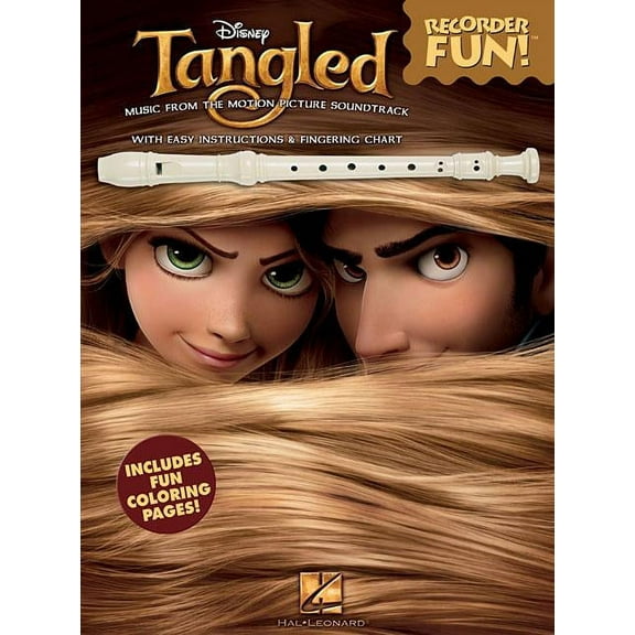 Tangled - Recorder Fun!: with Easy Instructions Fingering Chart