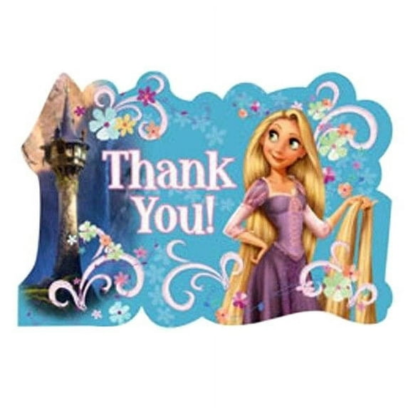 Tangled Thank You Note Set w/ Envelopes (8ct)