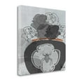 thumbnail image 1 of Tangletown Art, 18 x 18 "Black Roses I " by Shanni Welsh, Gallery Wrap Canvas Ar, 1 of 2