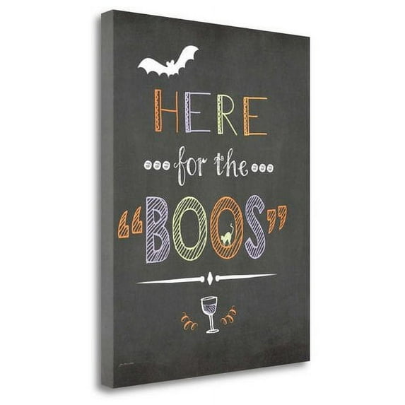 Tangletown Art, 20 x 16 "Boos " by Jo Moulton, Gallery Wrap Canvas Art printed o