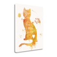 thumbnail image 1 of Tangletown Art, 20 x 16 "Cat Love " by Anna Quach, Gallery Wrap Canvas Art print, 1 of 2