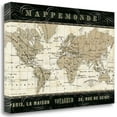 thumbnail image 1 of Tangletown Art, 24 x 16 "Mappemonde " by Pela Studio, Gallery Wrap Canvas Art pr, 1 of 2
