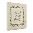 thumbnail image 1 of About Family By Karen Tribbet, 24" x 24" Fine Art Giclee Print on Gallery Wrap Canvas, Ready to Hang, 1 of 2