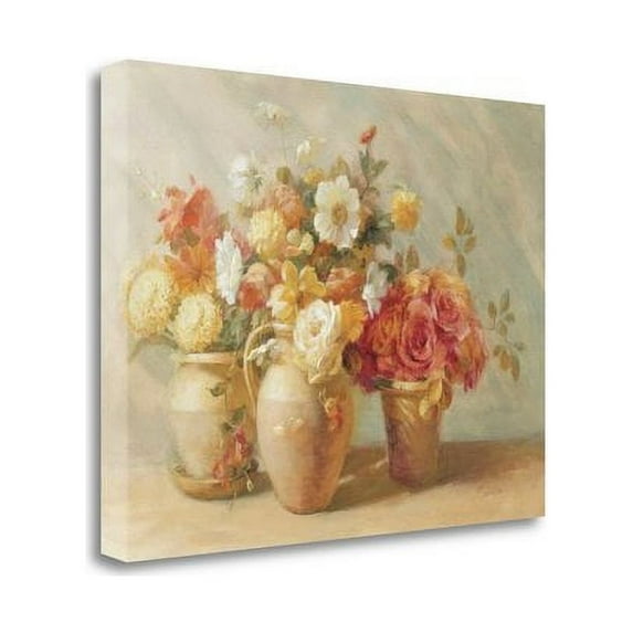 Tangletown Art, 26 x 20 "Sunny Bouquet " by Danhui Nai, Gallery Wrap Canvas Art