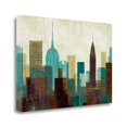 thumbnail image 1 of Tangletown Art, 29 x 20 "Summer in the City I Blue " by Michael Mullan, Gallery, 1 of 2