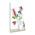 thumbnail image 1 of Tangletown Art, 29 x 21 "Calico in the Flowers " by Sarah Ogren, Gallery Wrap Ca, 1 of 2