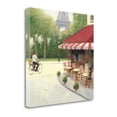 thumbnail image 1 of Tangletown Art, 30 x 30 "Cafe du Matin III " by James Wiens, Gallery Wrap Canvas, 1 of 2