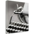 thumbnail image 1 of Tangletown Art, 35 x 35 "Retro-Typewriter - 2 " by Alan Blaustein, Gallery Wrap, 1 of 3