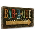 thumbnail image 1 of Tangletown Art, 36 x 16 "BBQ and Brew " by Jo Moulton, Gallery Wrap Canvas Art p, 1 of 3