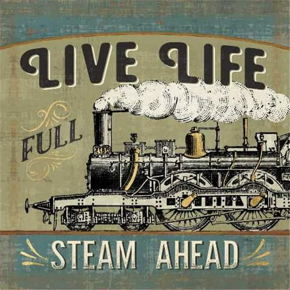 Tangletown Fine Art 'A Great Journey XII' by Pela Studio Graphic Art on Wrapped Canvas