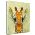 thumbnail image 1 of Tangletown Fine Art 'Abstract Giraffe Calf' Graphic Art Print on Wrapped Canvas, 1 of 3