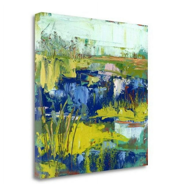 Tangletown Fine Art 'Abstract Marsh IV' Print on Wrapped Canvas