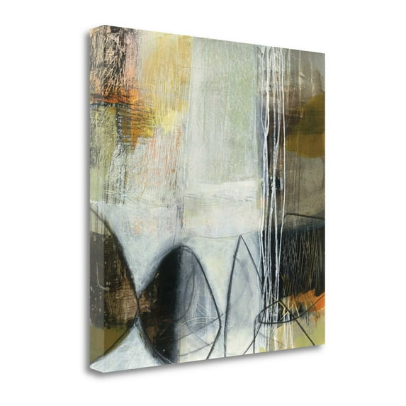 Tangletown Fine Art Abstract Pebble I by Jane Davies Wall Art