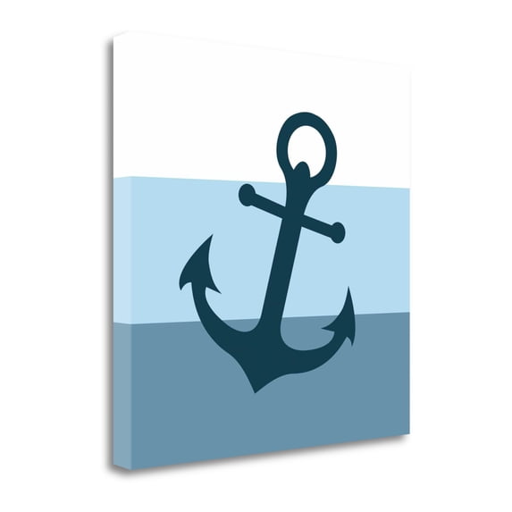 Tangletown Fine Art 'Anchor' Graphic Art Print on Wrapped Canvas