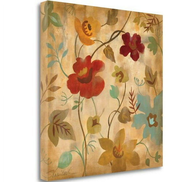 Tangletown Fine Art 'Antique Embroidery II' Print on Wrapped Canvas