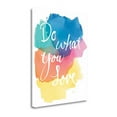 thumbnail image 1 of Tangletown Fine Art 'Aurora Love' by Mike Schick Textual Art on Wrapped Canvas, 1 of 2