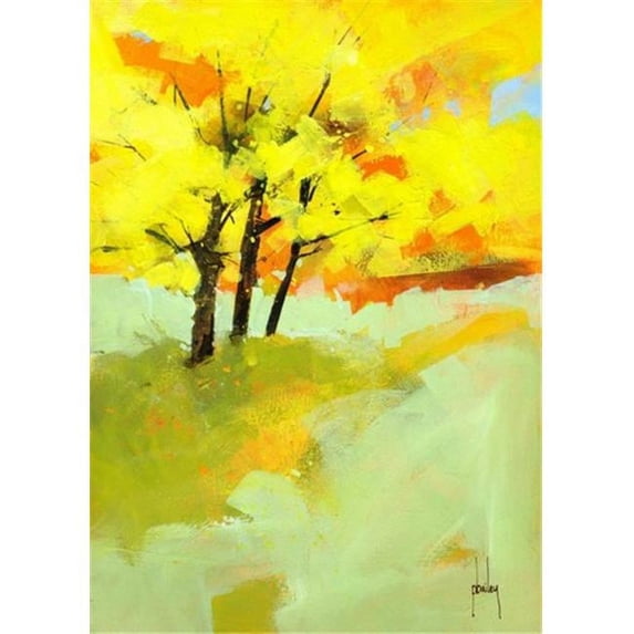 Tangletown Fine Art 'Autumn Trio' Print on Wrapped Canvas