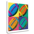 thumbnail image 1 of Tangletown Fine Art Ball Four Football Canvas Wall Art by Wild Apple Portfolio, 1 of 2