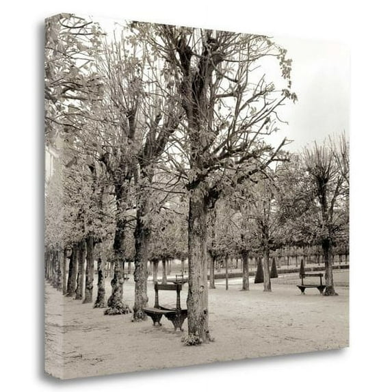 Tangletown Fine Art Banc De Jardin - 63 By Alan Blaustein, Gallery Wrap Canvas
