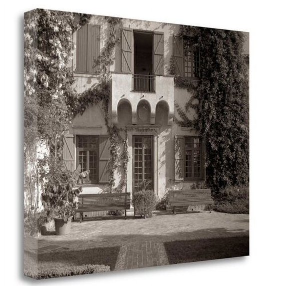 "Banc De Jardin - 79" By Alan Blaustein, Giclee Print on Gallery Wrap Canvas
