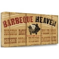 thumbnail image 1 of Tangletown Fine Art Barbeque Heaven By Pela Studio,  Gallery Wrap Canvas 13 x 32, 1 of 2